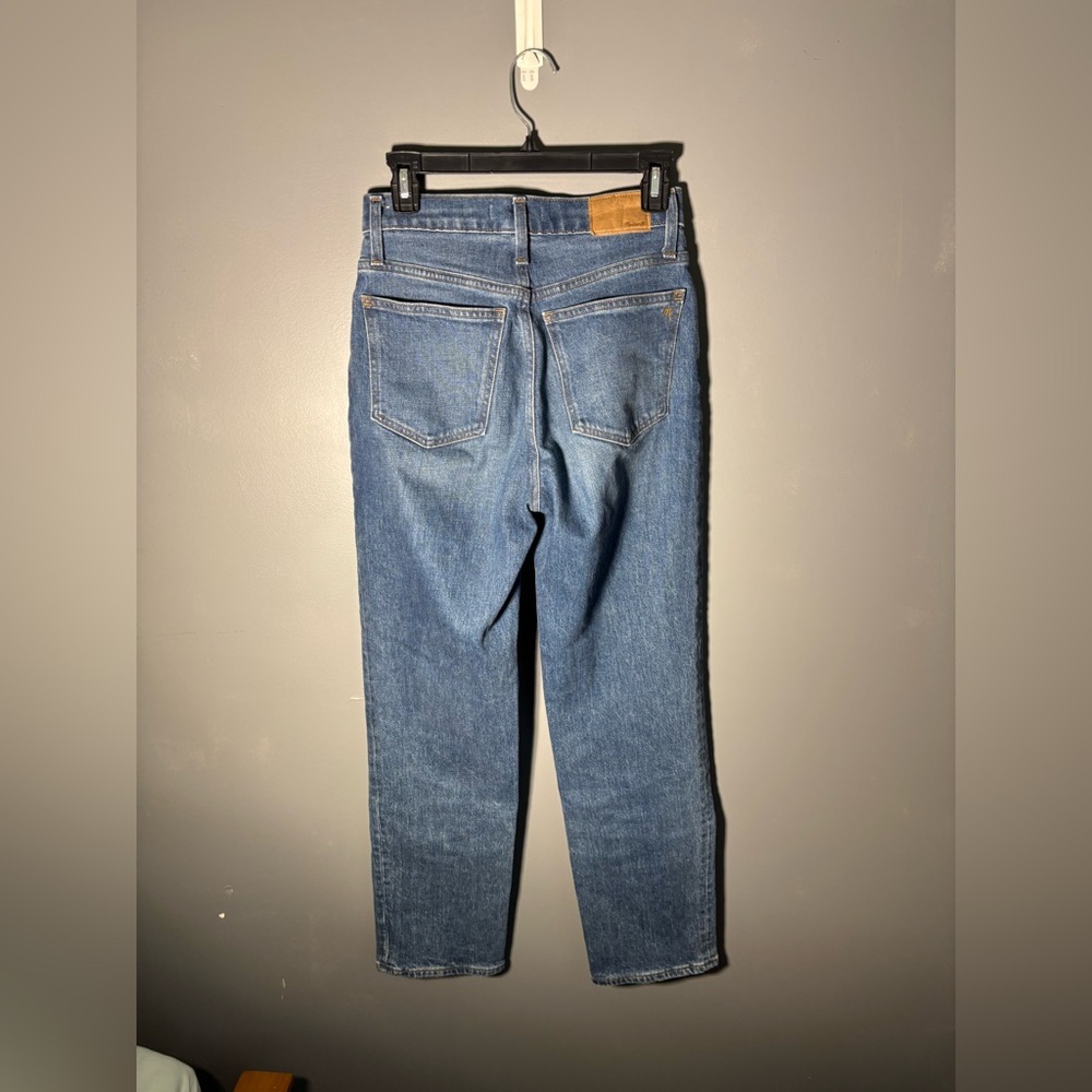 Madewell The Perfect Vintage Straight Jean in Mayfield Wash Women’s Size 25 - Picture 3 of 5